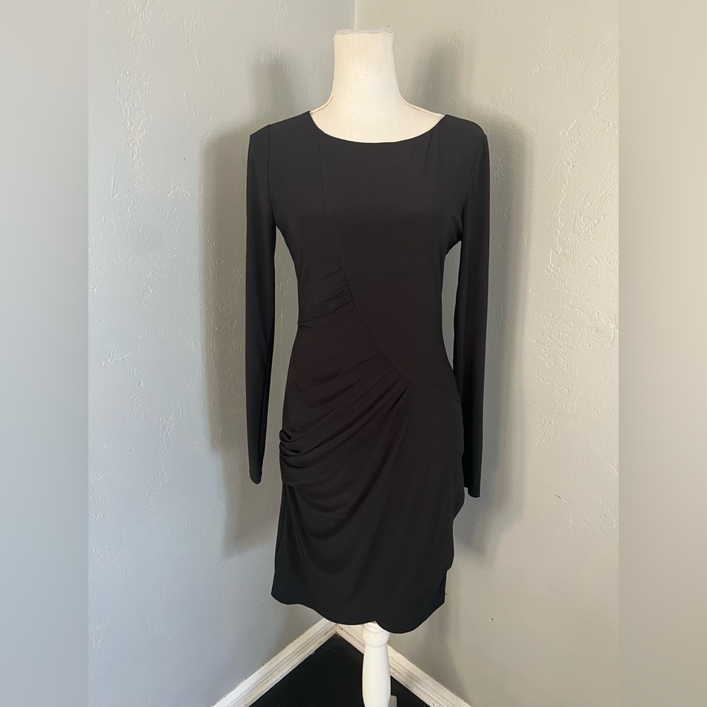 JB by Julie Brown Black Long Sleeve Dress size L